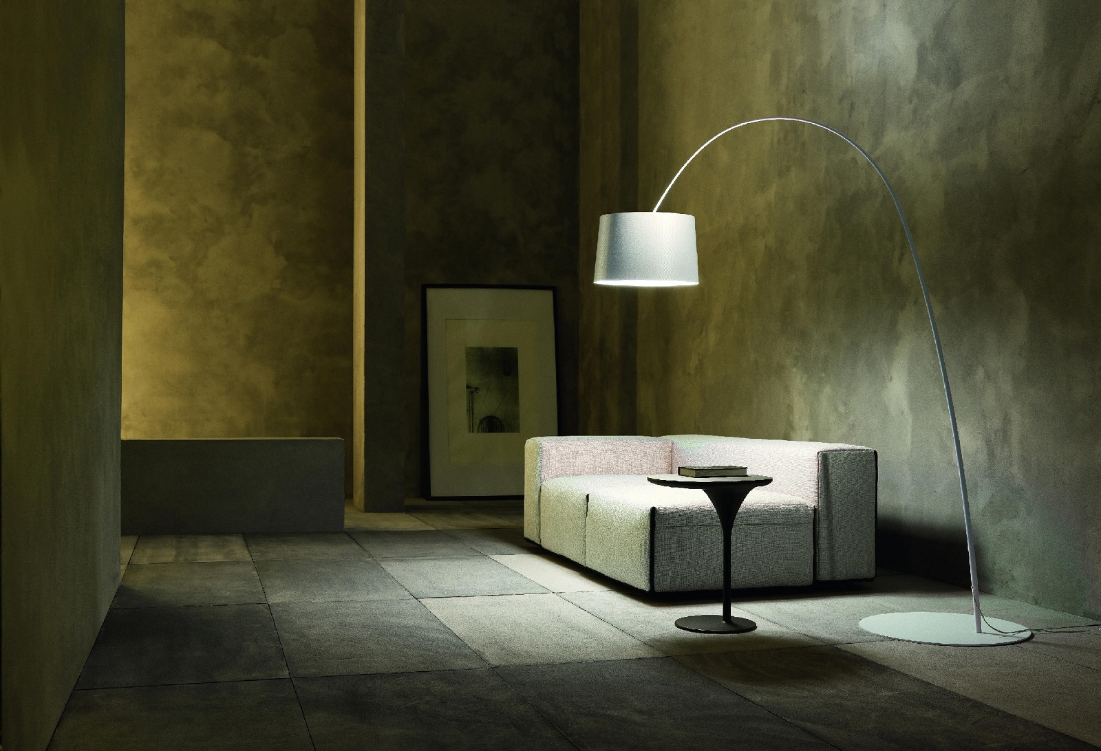 Twice as Twiggy Stehleuchte Foscarini-grau