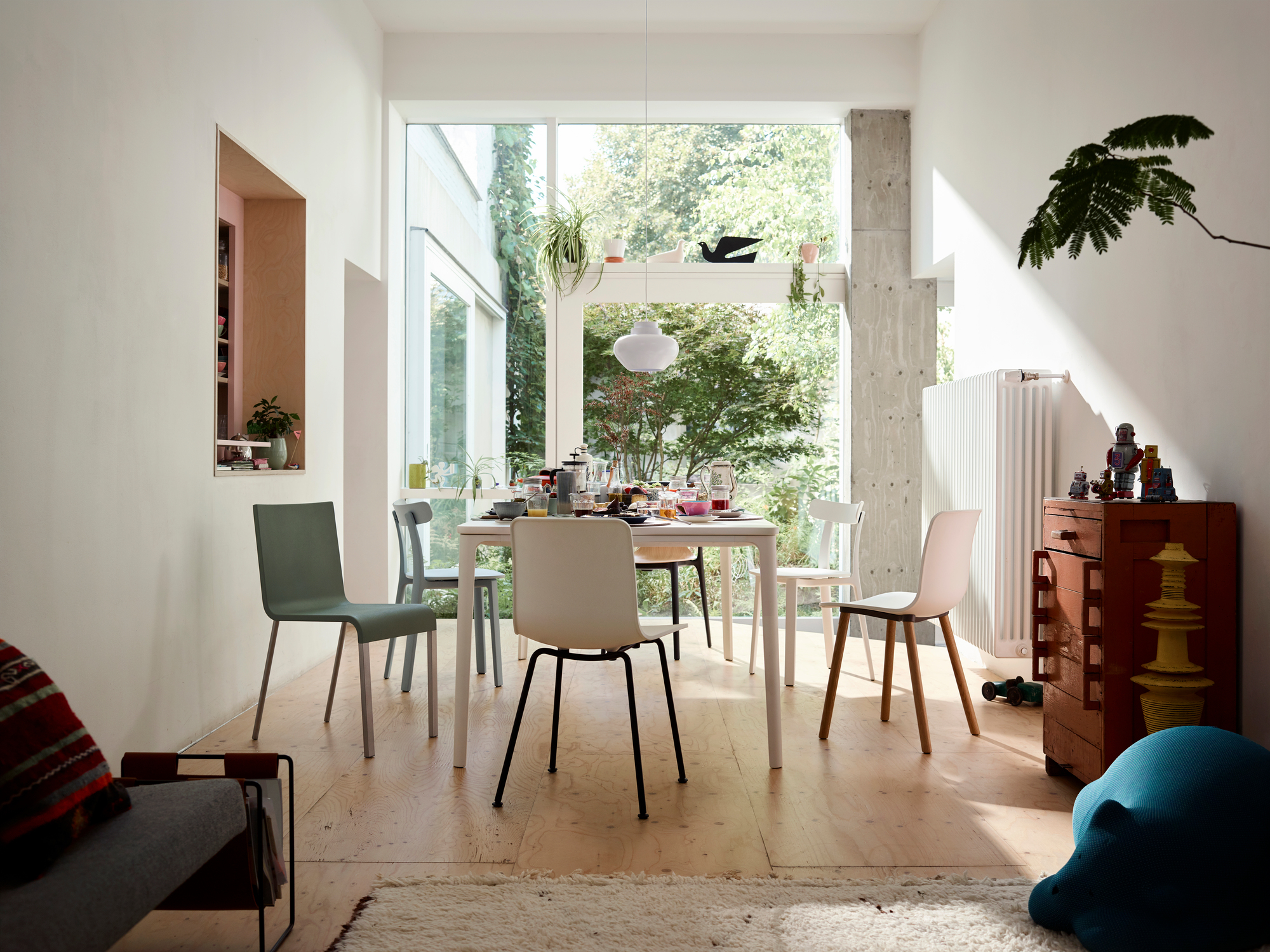 Hal Ply Wood Stuhl Vitra