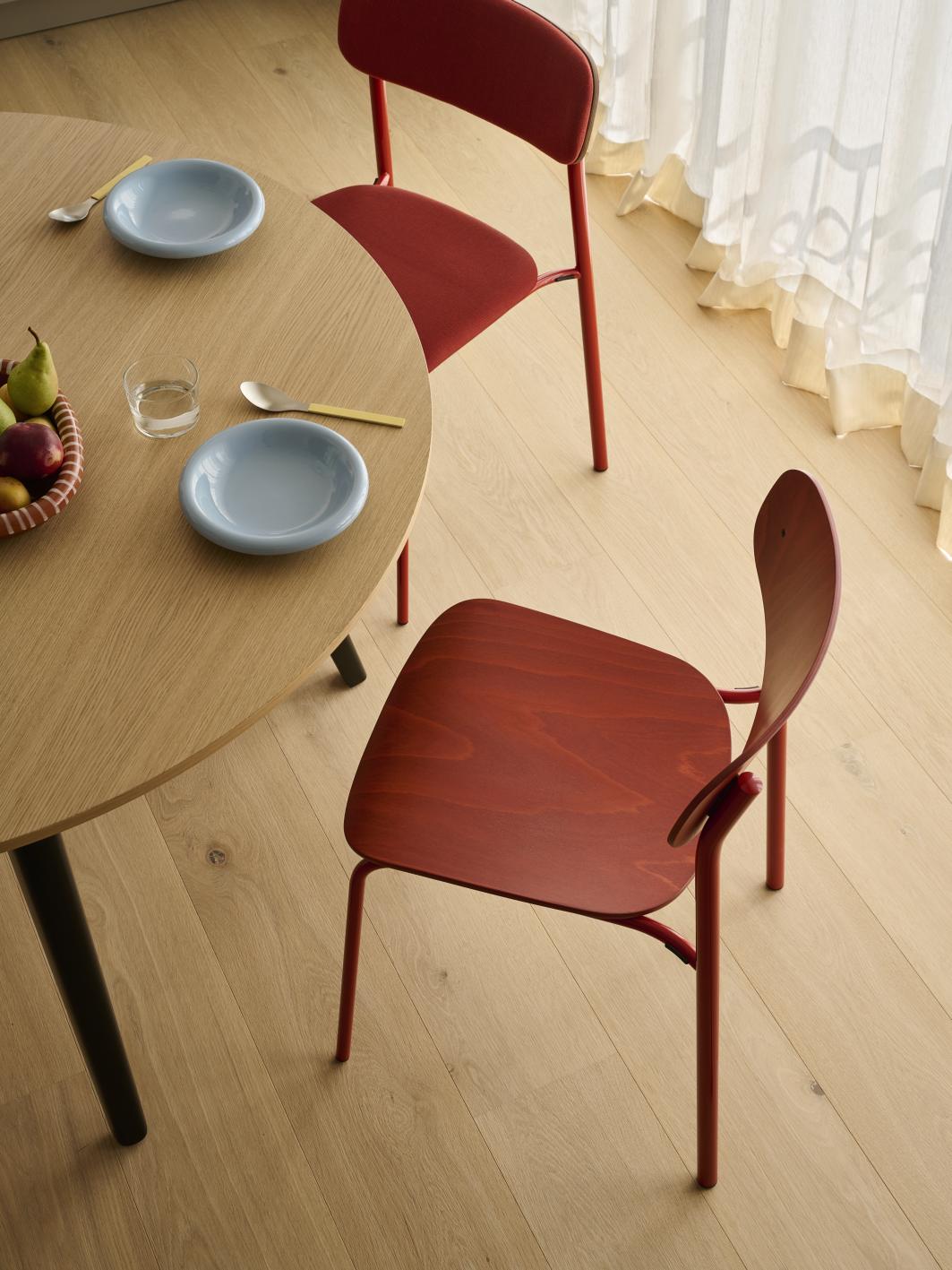 S 243 / S243 Stahlrohr Stuhl OLIVGRÜN Thonet EINZELSTÜCK