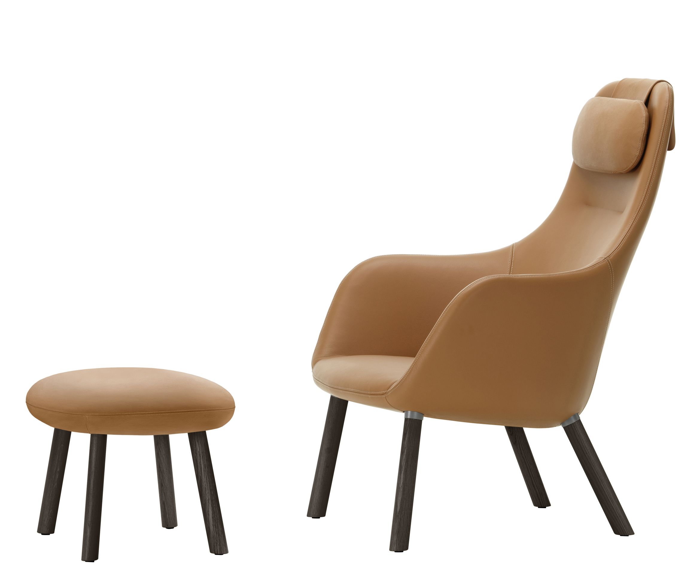 Hal Lounge Chair Sessel Sitzkissen integriert Vitra