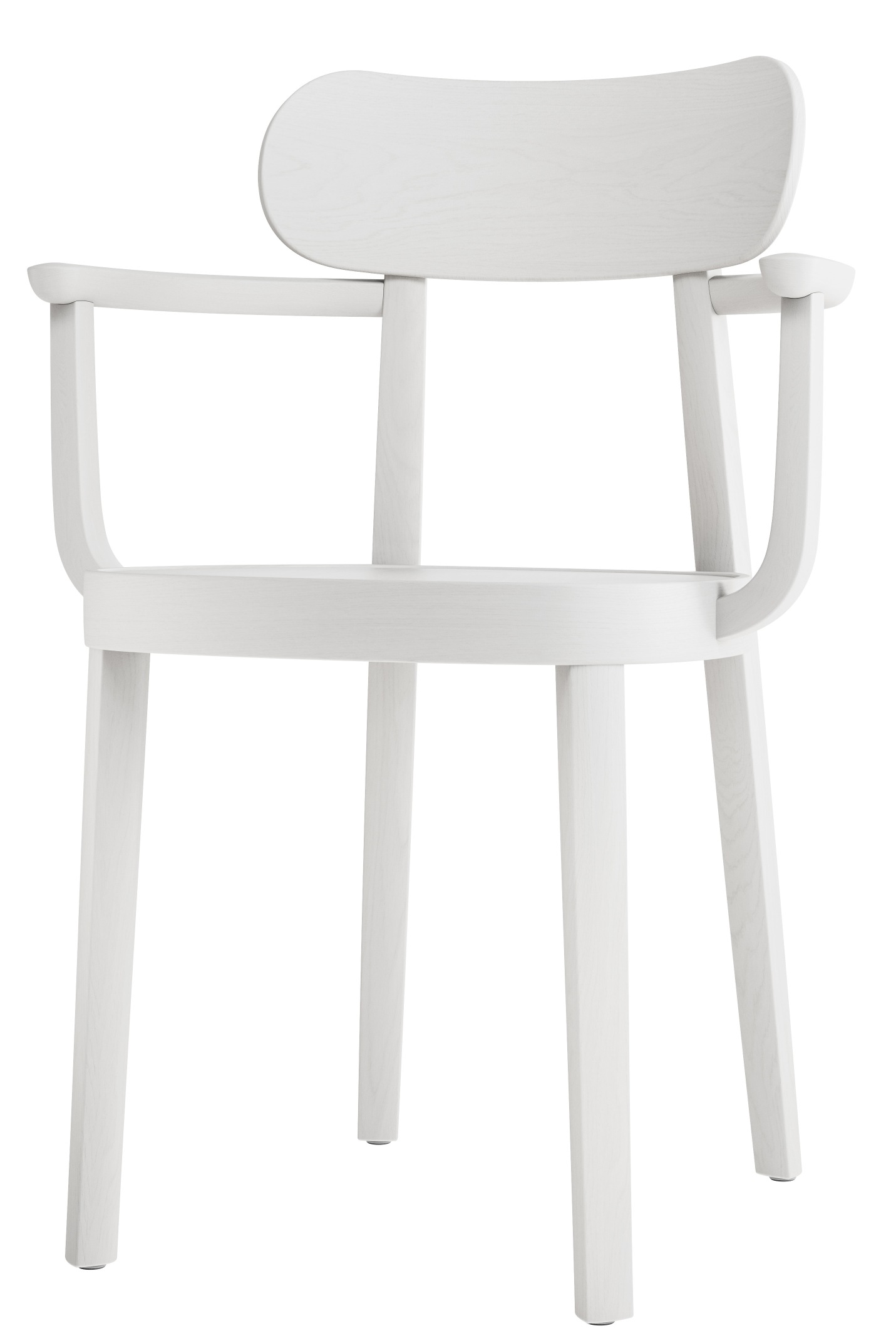 Holzstuhl mit Armlehnen 118MF / 118 MF Thonet