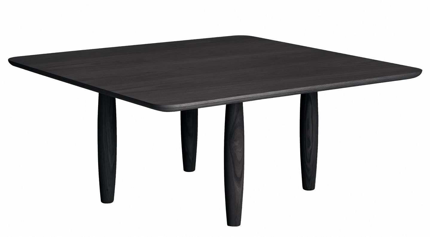 Oku Couchtisch Eiche schwarz Norr11