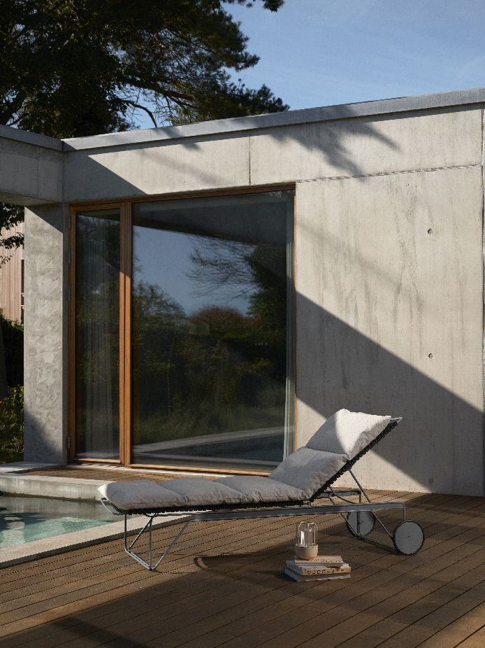 Cushion Kissen für Click Adjustable Chaise Longue Sonnenliege Outdoor Houe 