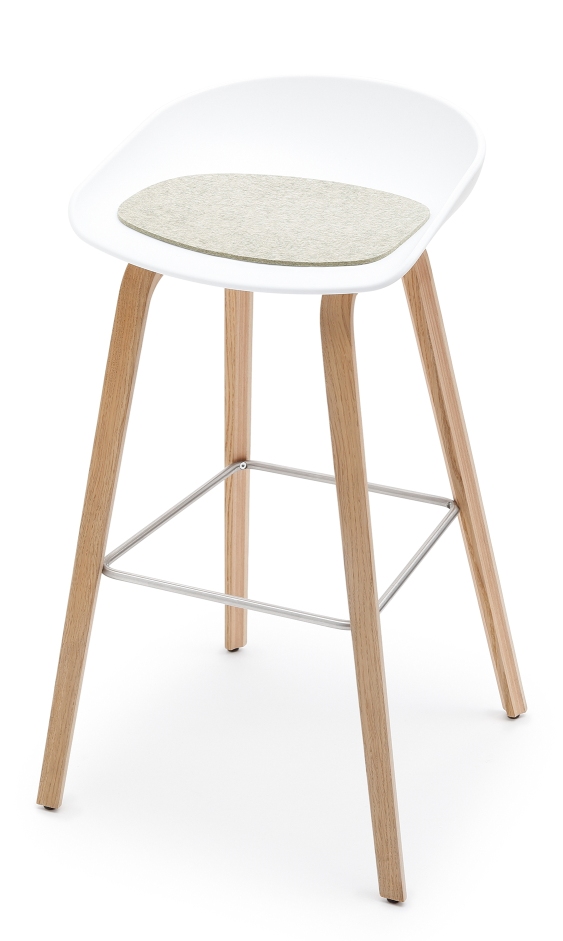 Sitzauflage - Filzauflage About A Stool Hey Sign