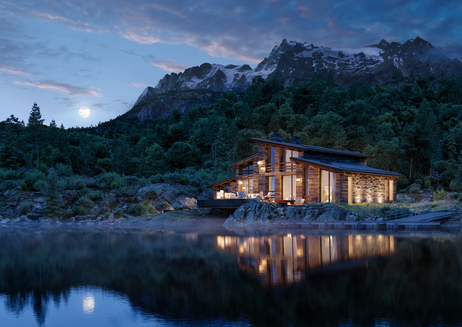 MBARQ Outdoor Sofa Modul links Dedon