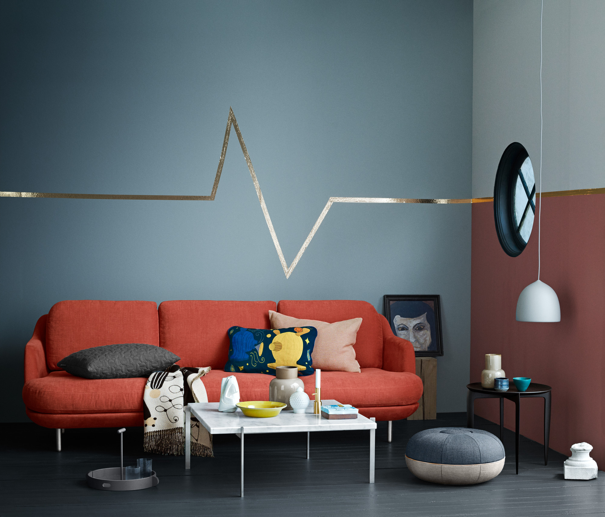 Suspence P1 Pendelleuchte Fritz Hansen Weiß