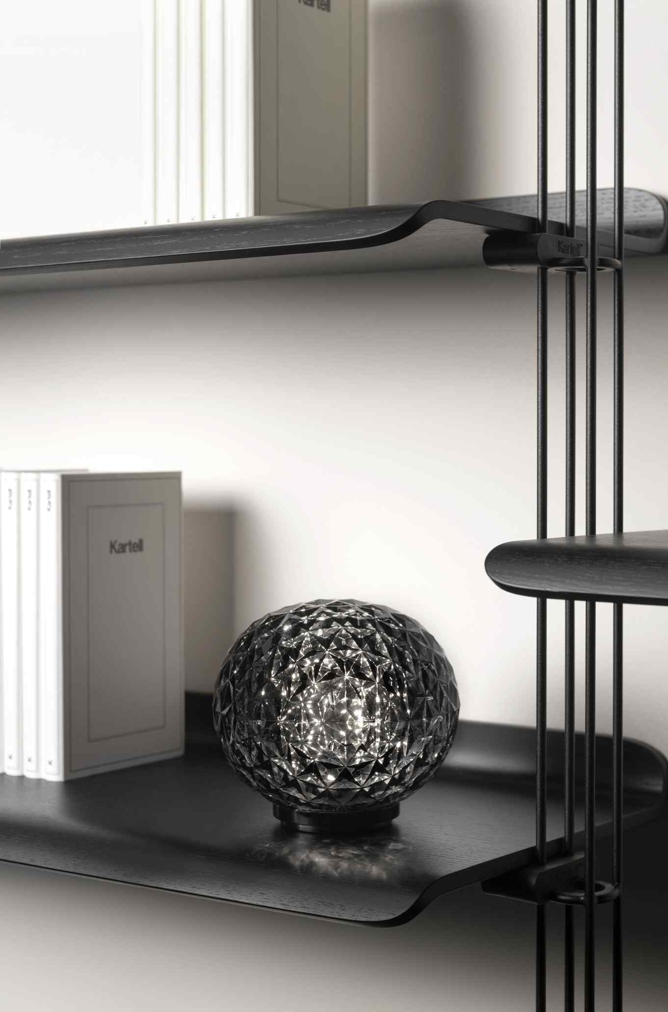 Mini Planet LED Akku Tischleuchte Kartell Durchgefäbt gelb