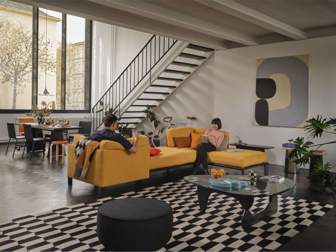 Anagram Rückenkissen / Seitenkissen B x 90 cm Vitra