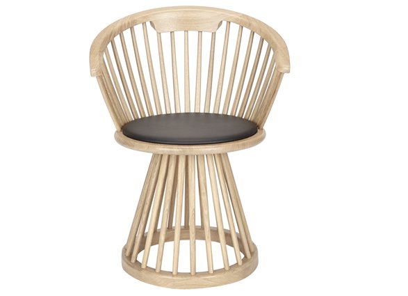 Fan Esszimmerstuhl Natur Tom Dixon