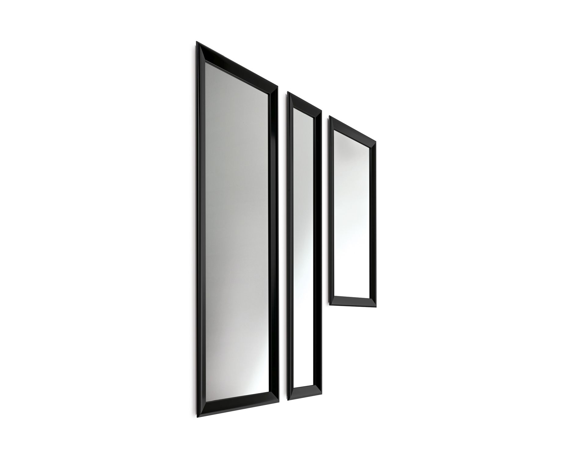 Yume Black Spiegel mit Rahmen Ausführung C Casamania Horm