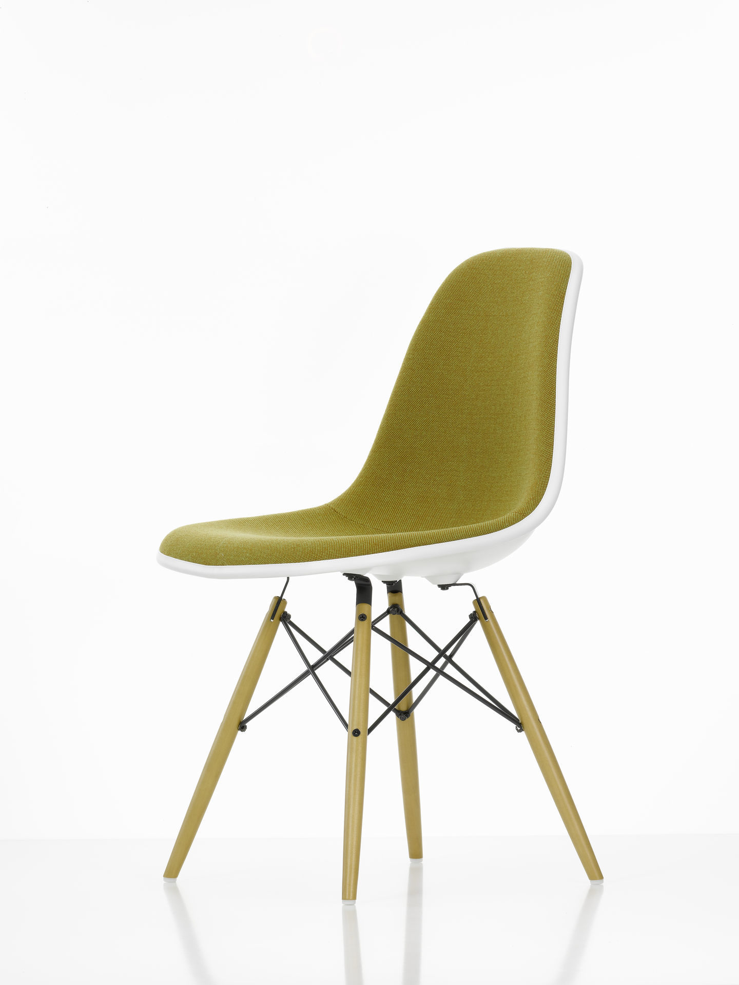 Eames Plastic Side Chair DSW Stuhl Vollpolster Vitra