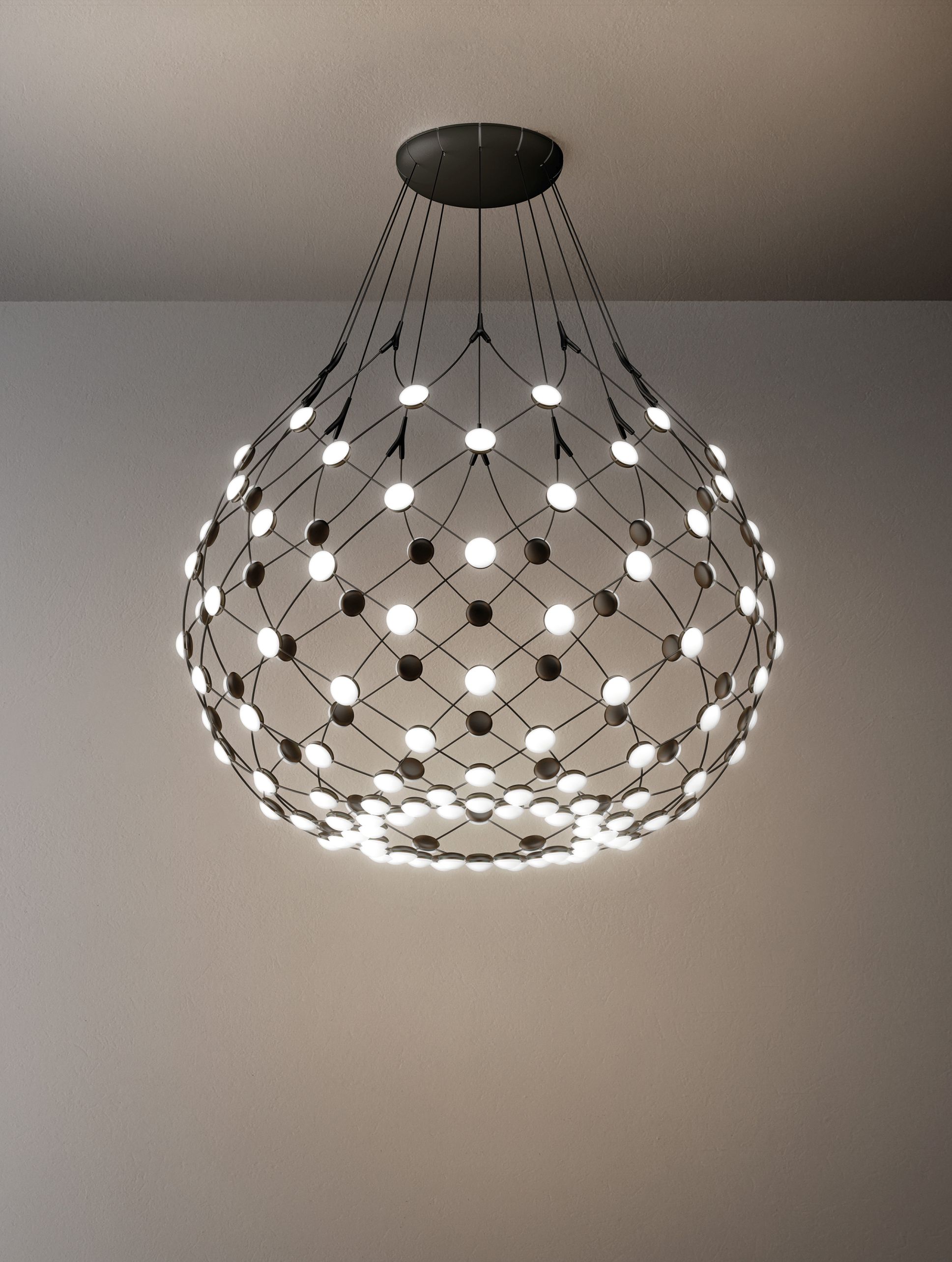 D86 Mesh Deckenleuchte Luceplan