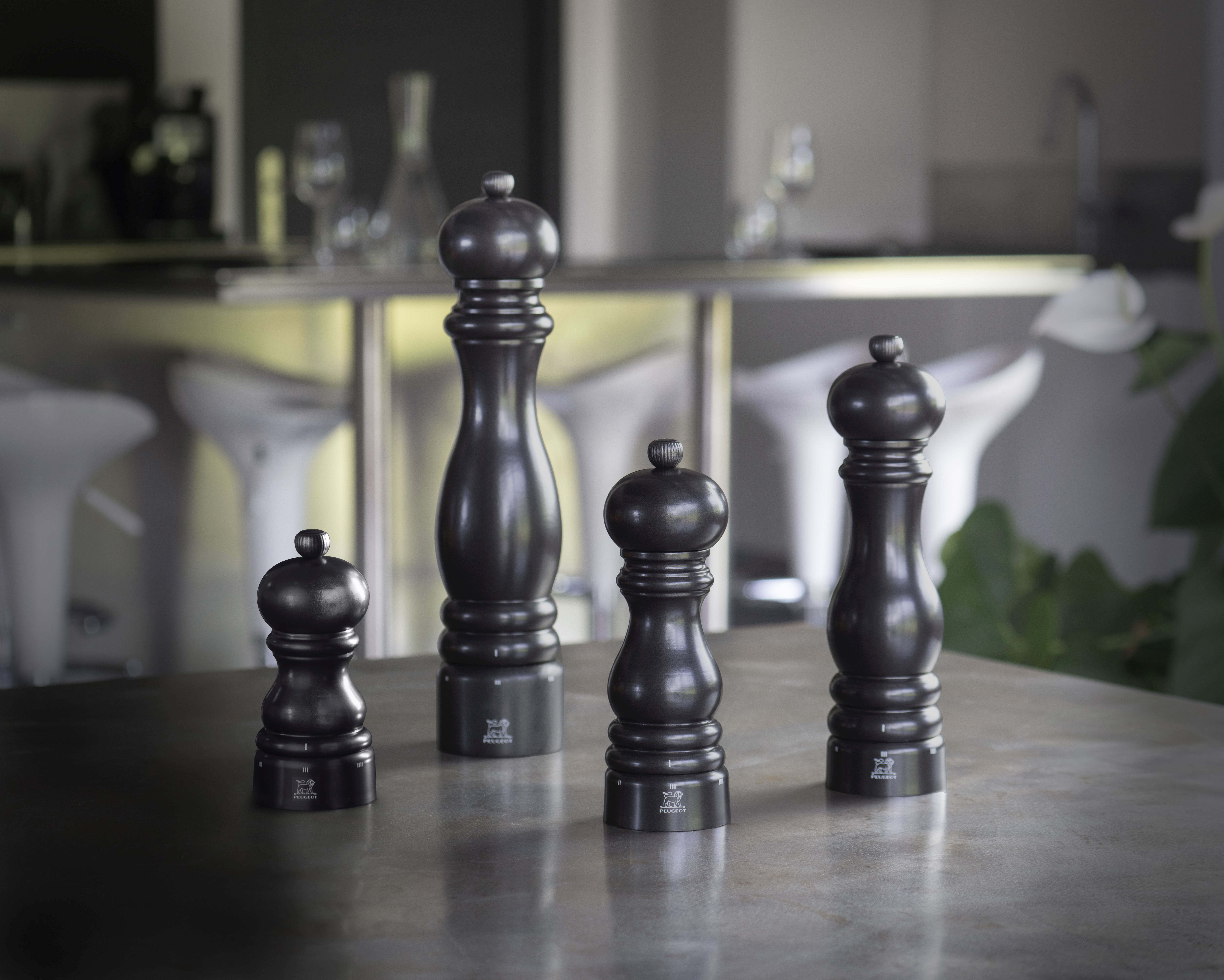 Paris Pfeffermühle U'Select Satin-Schwarz 40 cm Peugeot EINZELSTÜCK