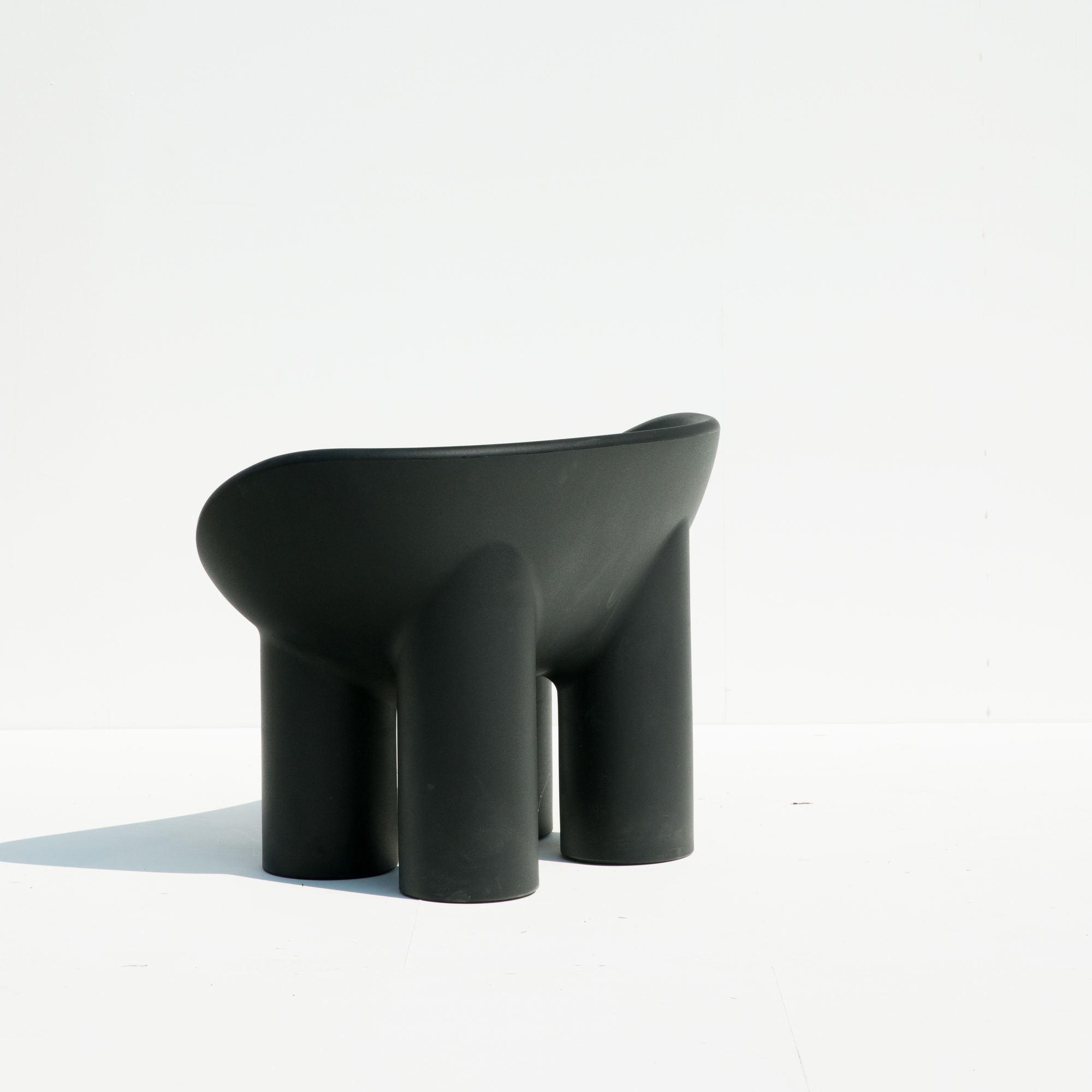 Roly Poly Sessel Driade Charcoal