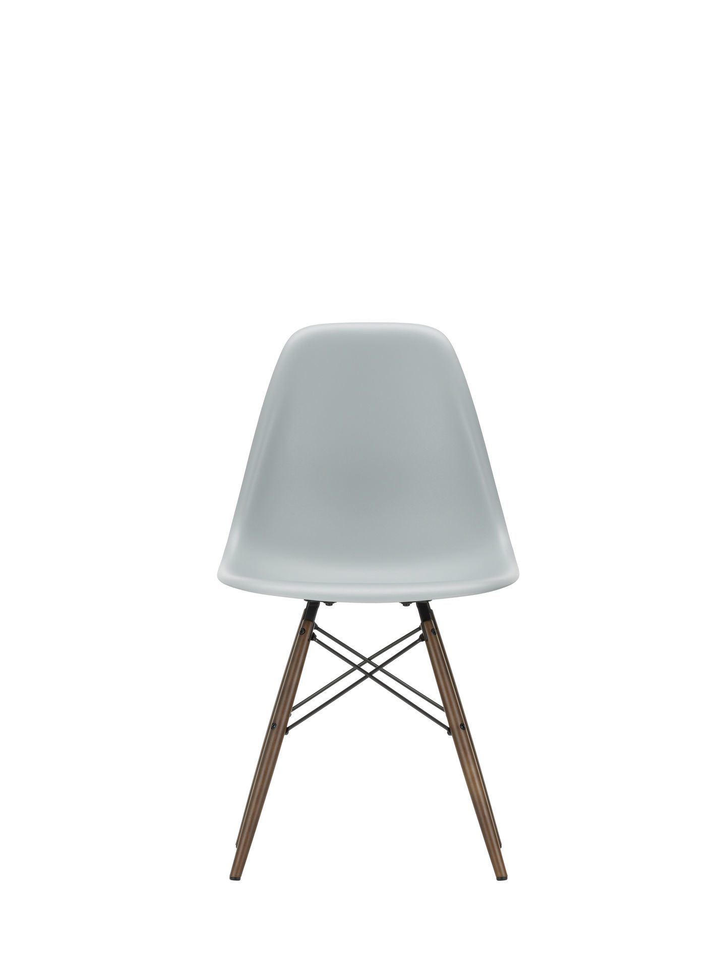Eames Plastic Side Chair DSW Stuhl Vitra Ahorn gelblich-Zartrosa
