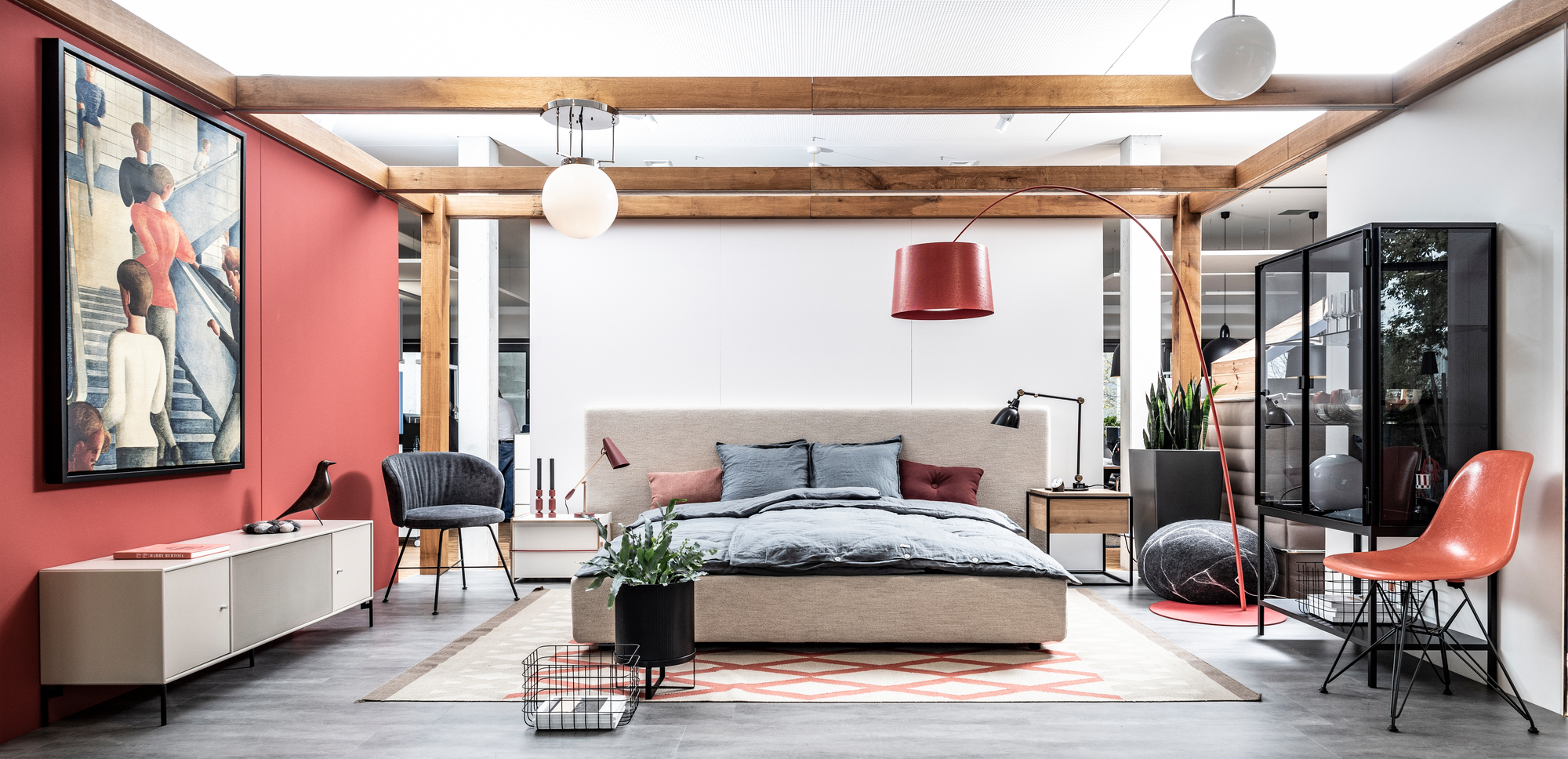 Bau Pot Blumentopf Groß Ferm Living Schwarz