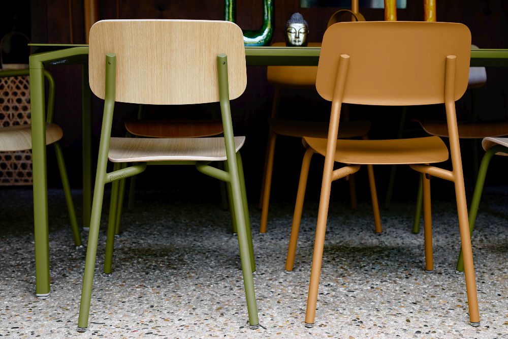 Studie Chair Stuhl aus Eichenholz Indoor Fermob