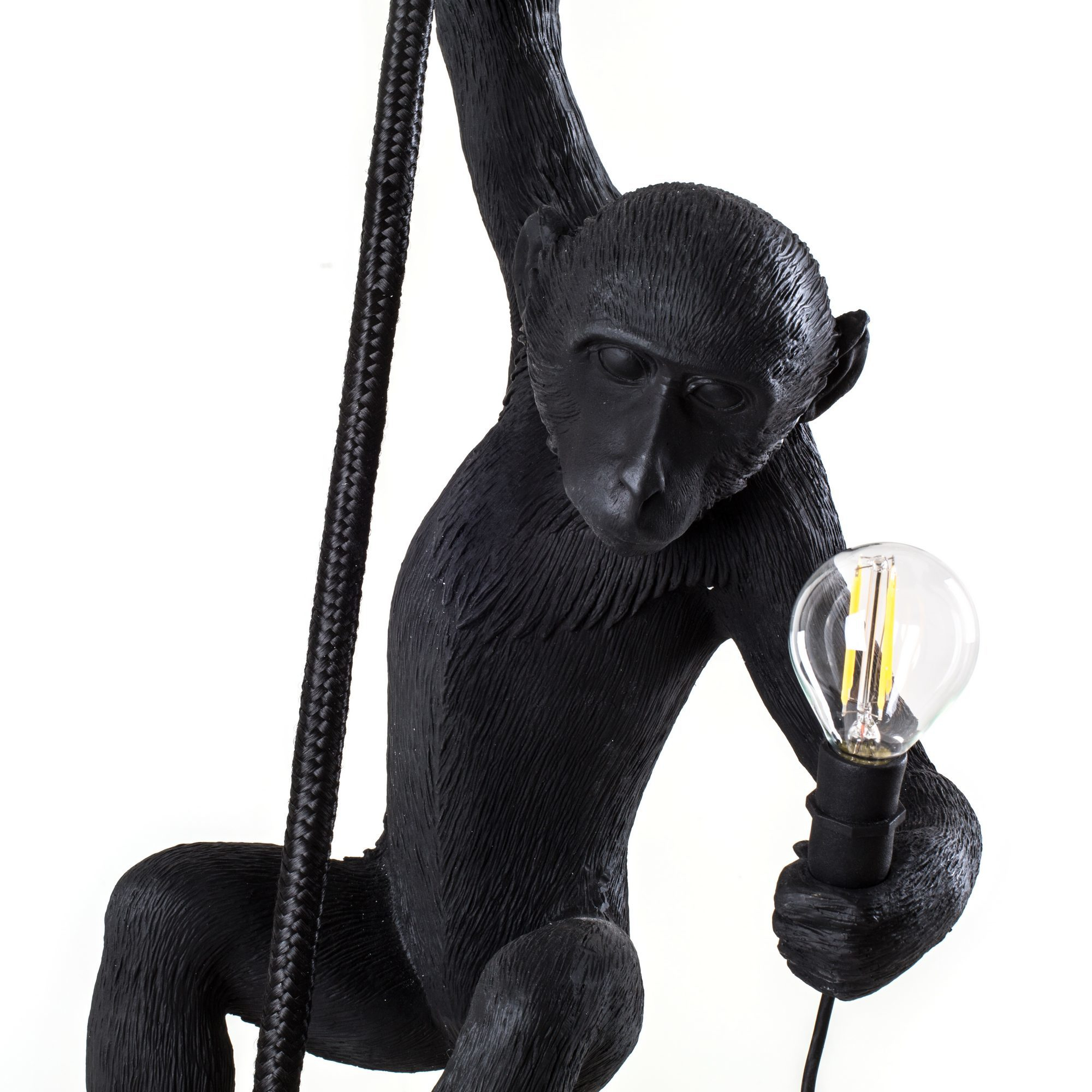 Monkey Lamp Black Pendelleuchte Seletti EINZELSTÜCK