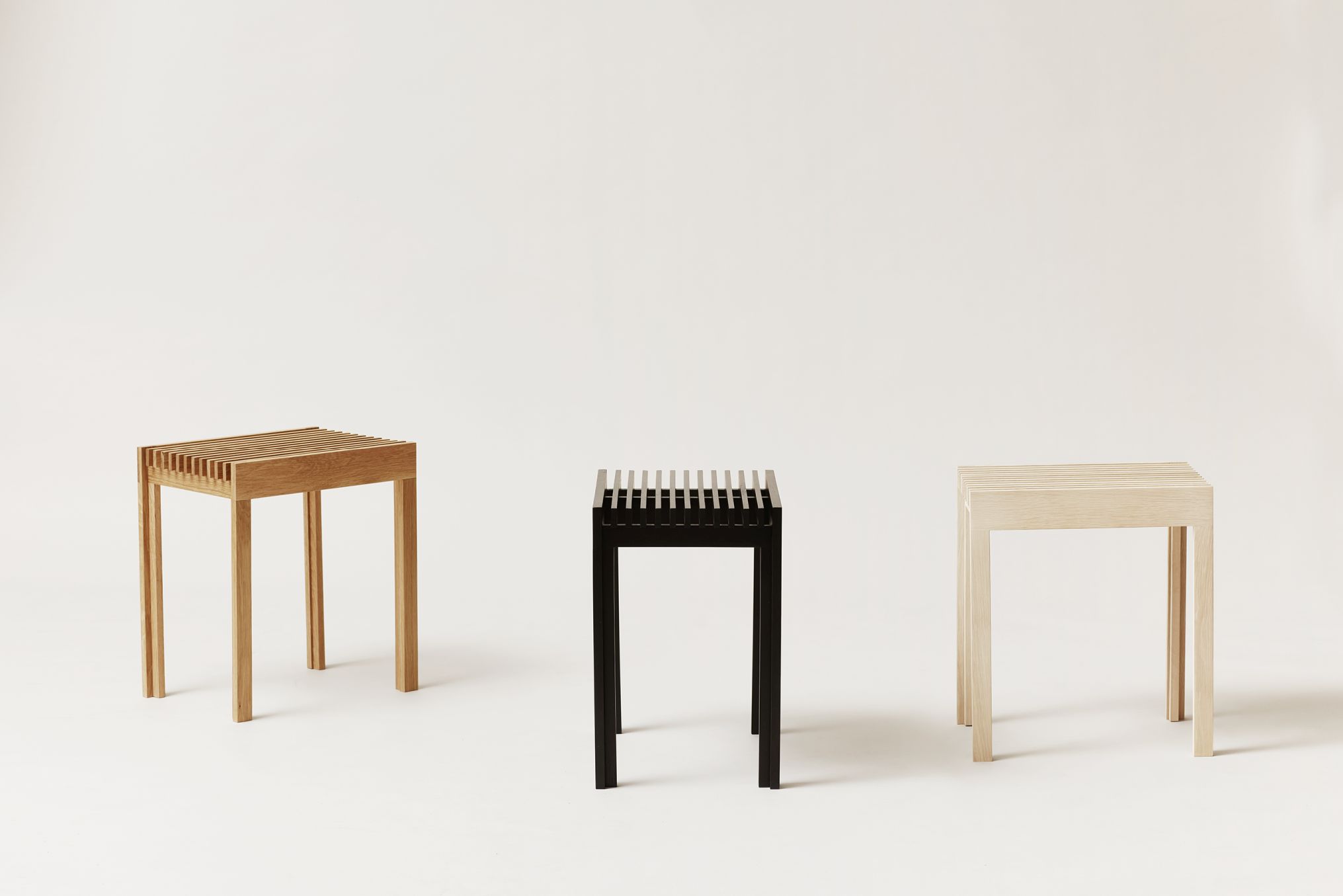 Lightweight Hocker Eiche Form & Refine