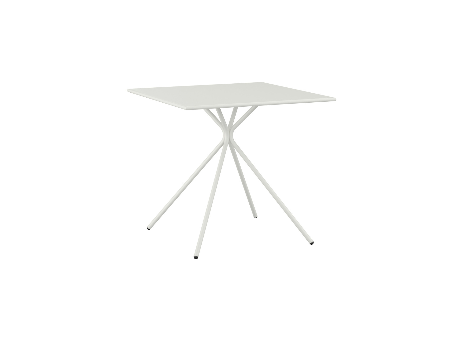Crona Steel Bistrotisch Quadrat Outdoor Brunner
