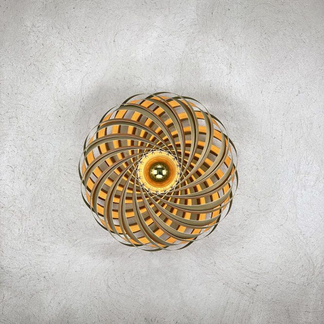 Veneria Wandleuchte Eiche Ø50 cm Gofurnit