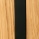 Eiche geölt - schwarz