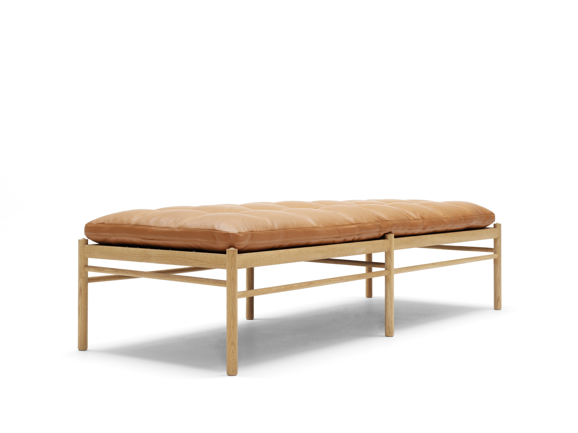 OW150 Daybed Liege Carl Hansen & Søn Leder braun Sif 95