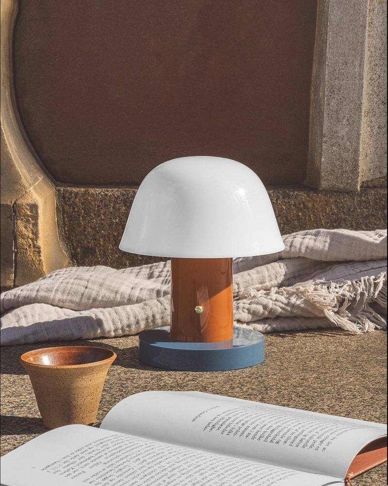 Setago JH27 Akkuleuchte / Tischleuchte TWILIGHT / SAND AndTradition EINZELSTÜCK