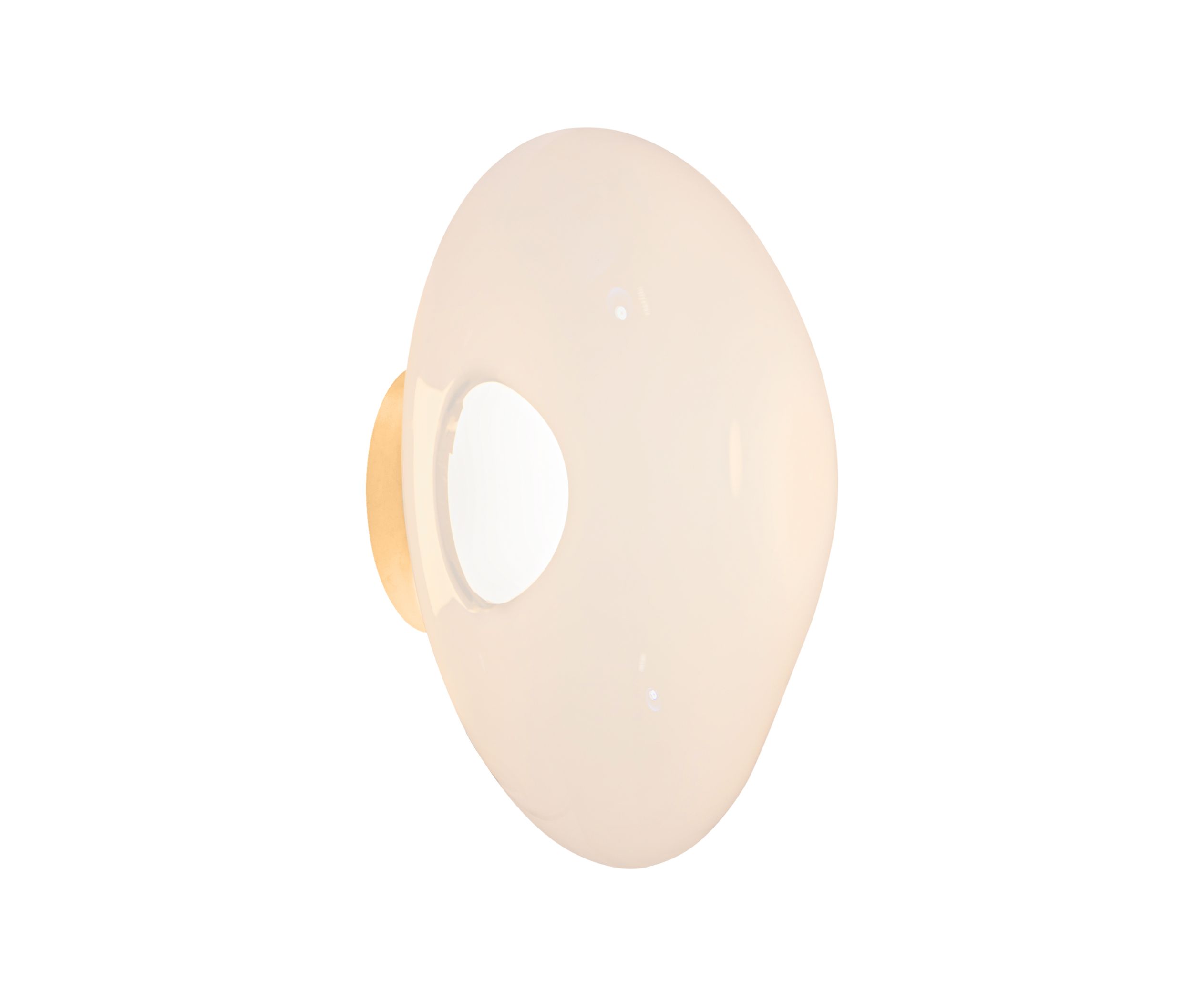 Melt Surface LED-Wandleuchte Opal - Gold Tom Dixon