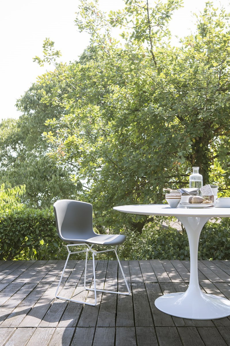 OUTDOOR Saarinen Tisch rund Knoll International - QUICK SHIP