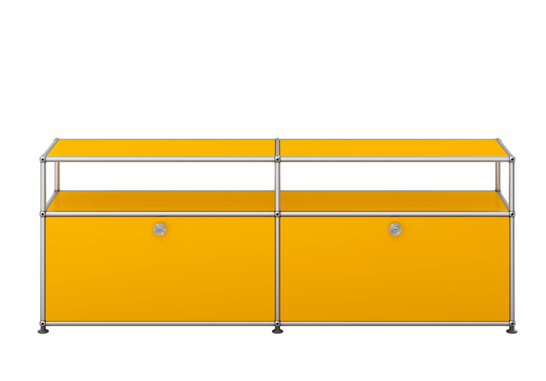 USM Haller Sideboard TV Hi-Fi-Möbel – QUICK SHIP-goldgelb