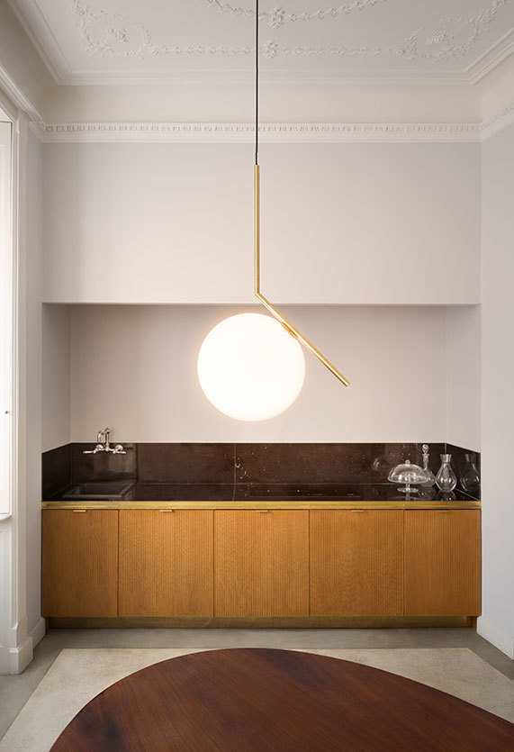 IC Lights S2 Pendelleuchte Flos chrom