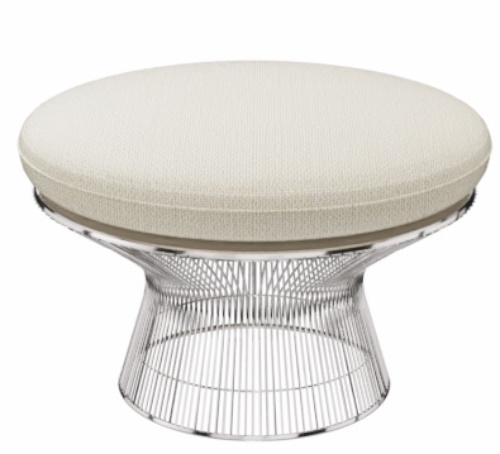 Platner Easy Ottoman Knoll International