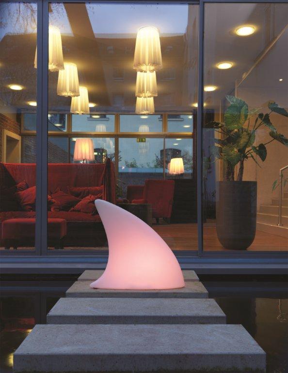 Shark Haifischflosse Bodenleuchte Moree