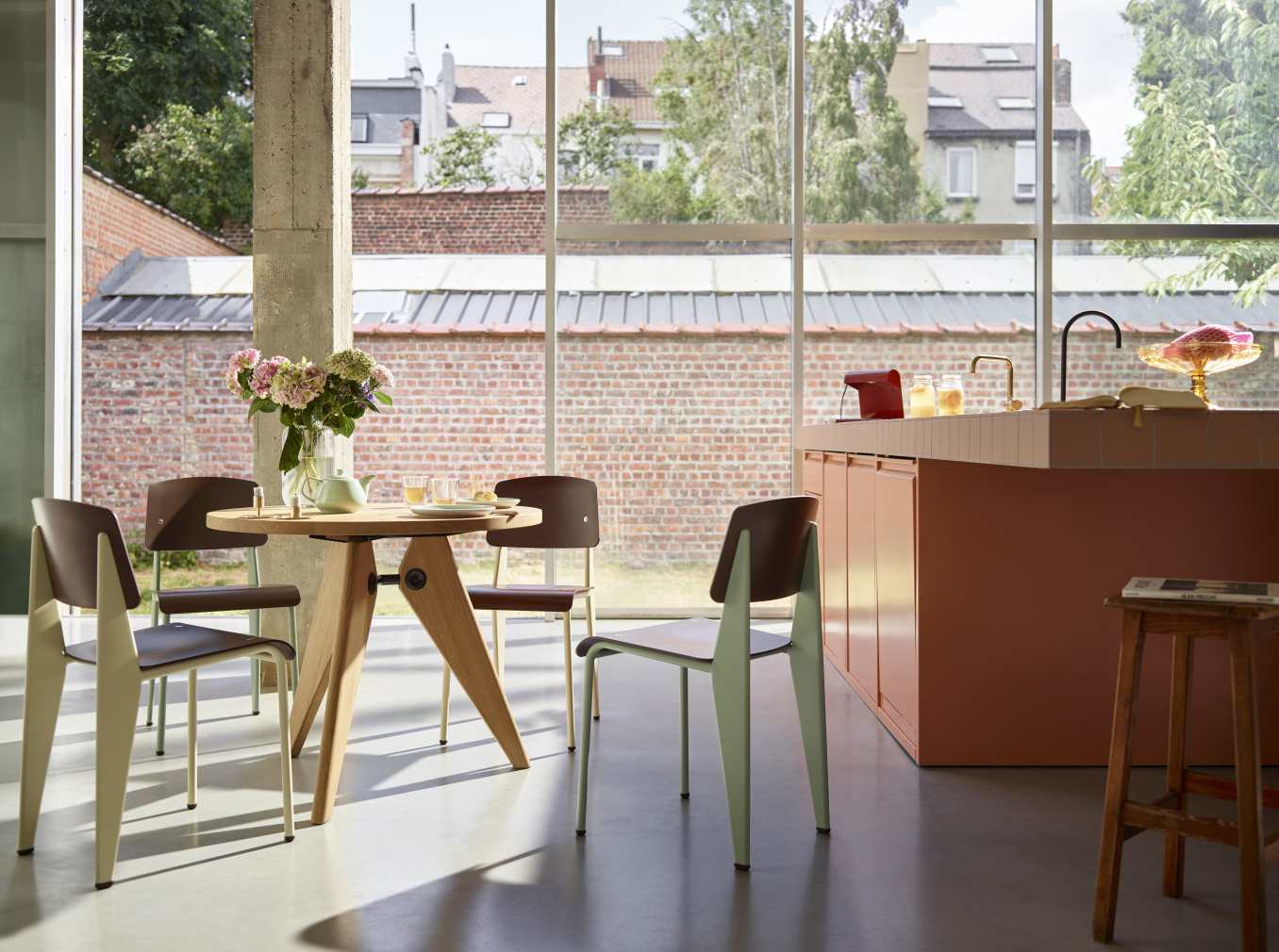 Gueridon/ Guéridon Tisch Ø 90 cm Vitra