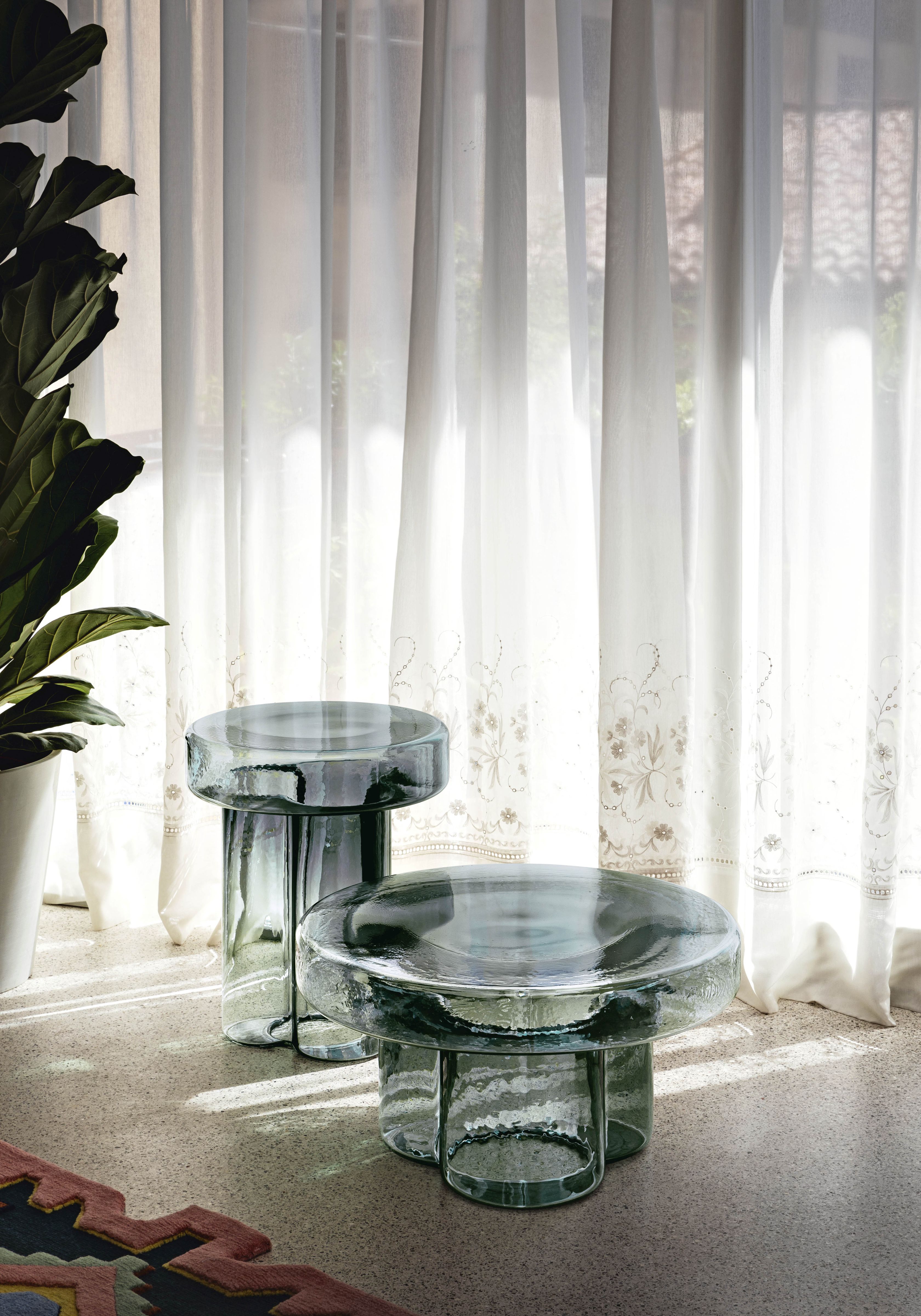 Soda Beistelltisch Miniforms Bx55 cm Amethyst