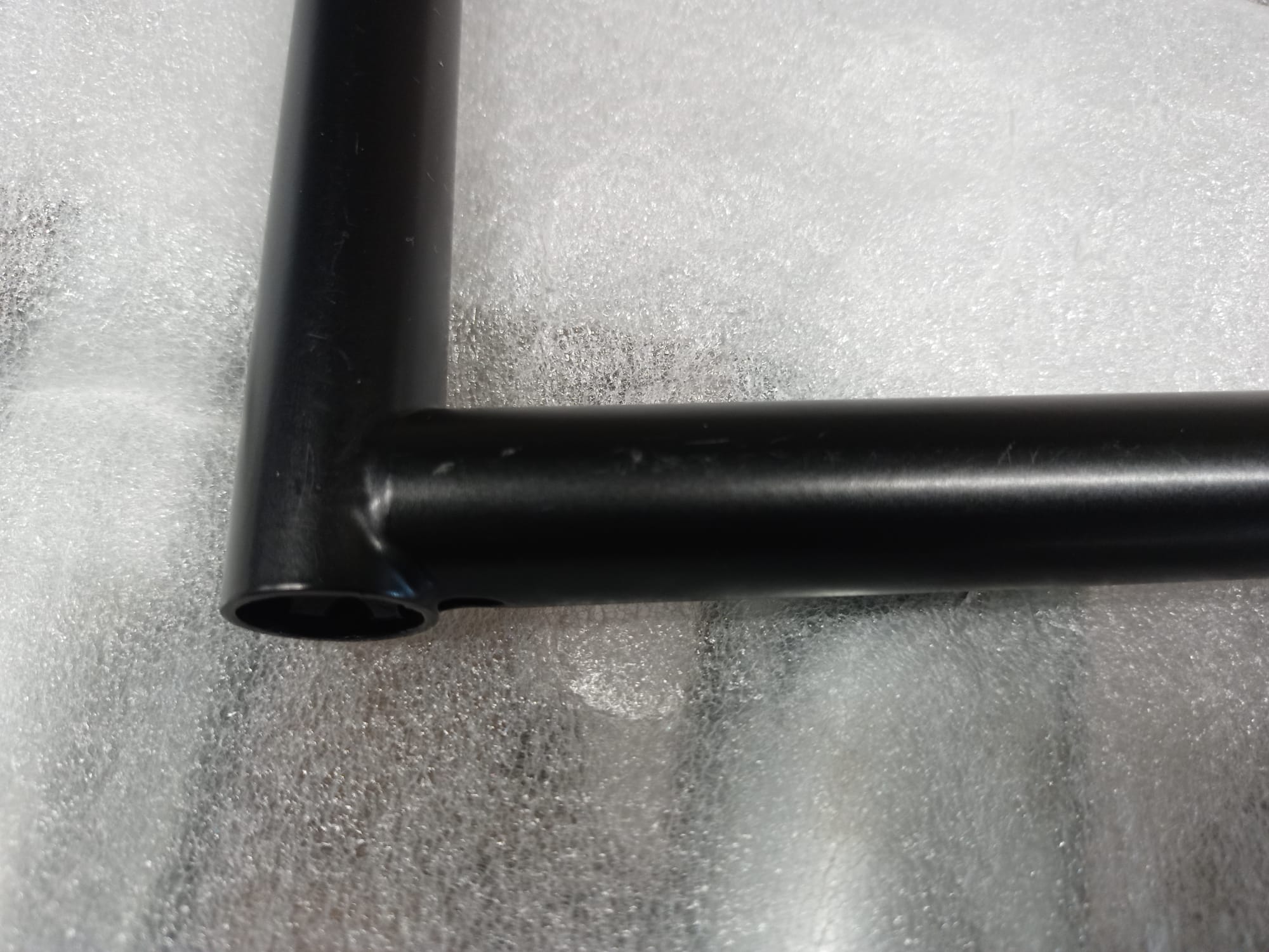 Eiermann 3 Tischgestell farbig SCHWARZ 58x29 cm Richard Lampert MÄNGELEXEMPLAR  1