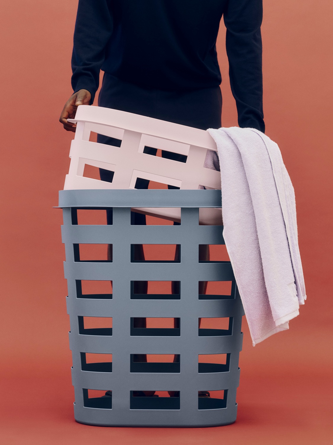 Laundry Basket Wäschekorb L Hay