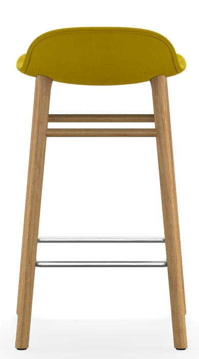 Form Barstool Barhocker H 65 cm Holz Gepolstert Normann Copenhagen
