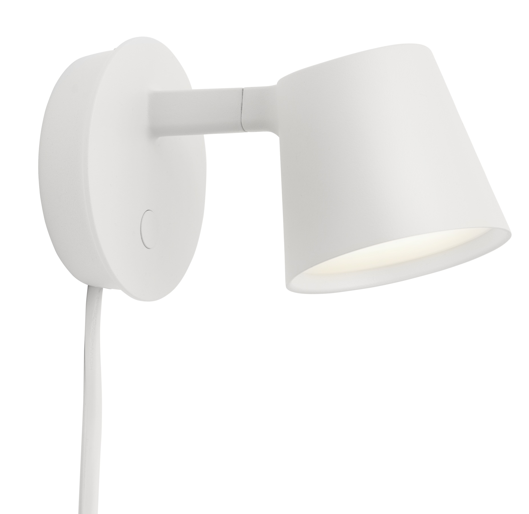Tip Wall Lamp Wandleuchte Muuto Weiß