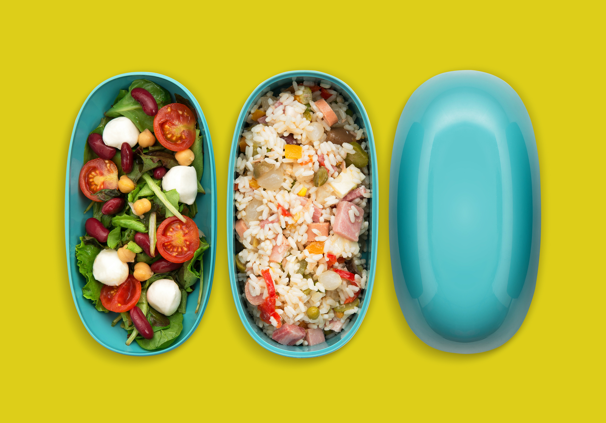 Food à porter Lunchbox Hellblau Alessi EINZELSTÜCK