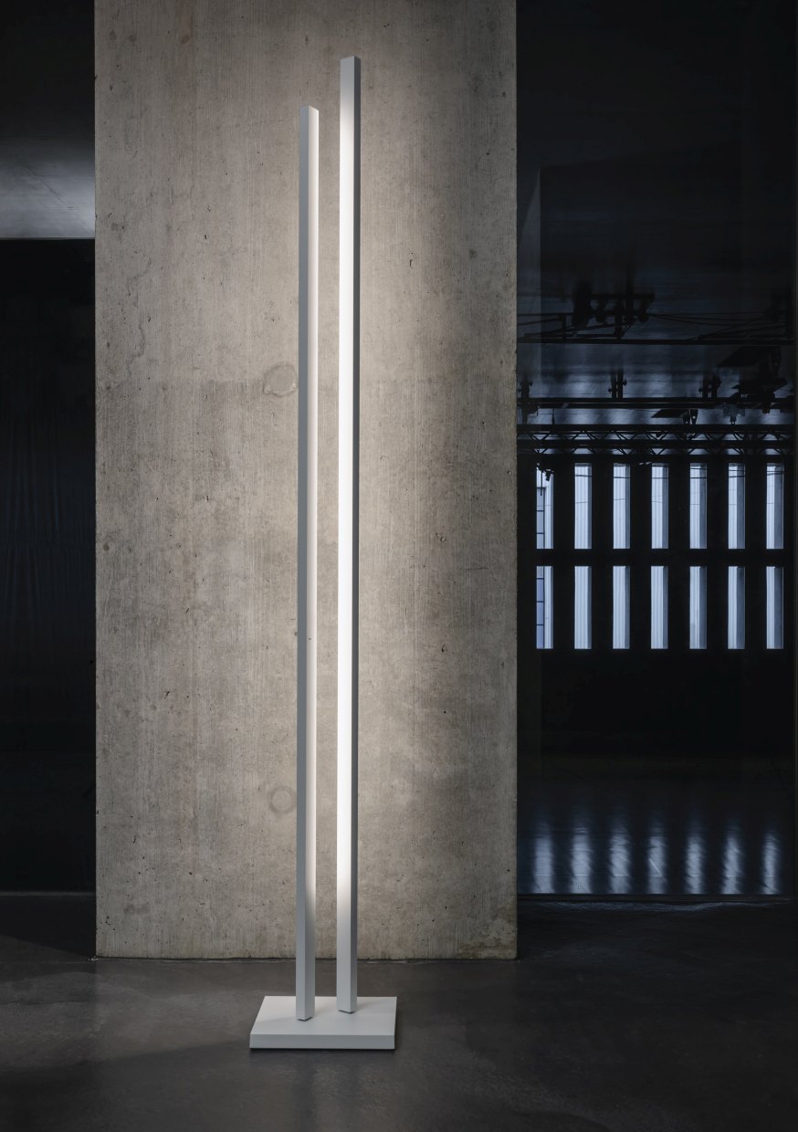 Zen Parallel Stehleuchte weiß - 2700K Steve Lechot Luminaires