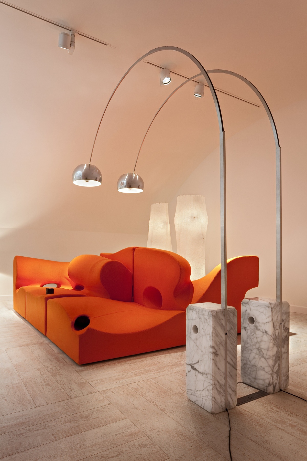 Arco Stehleuchte Flos