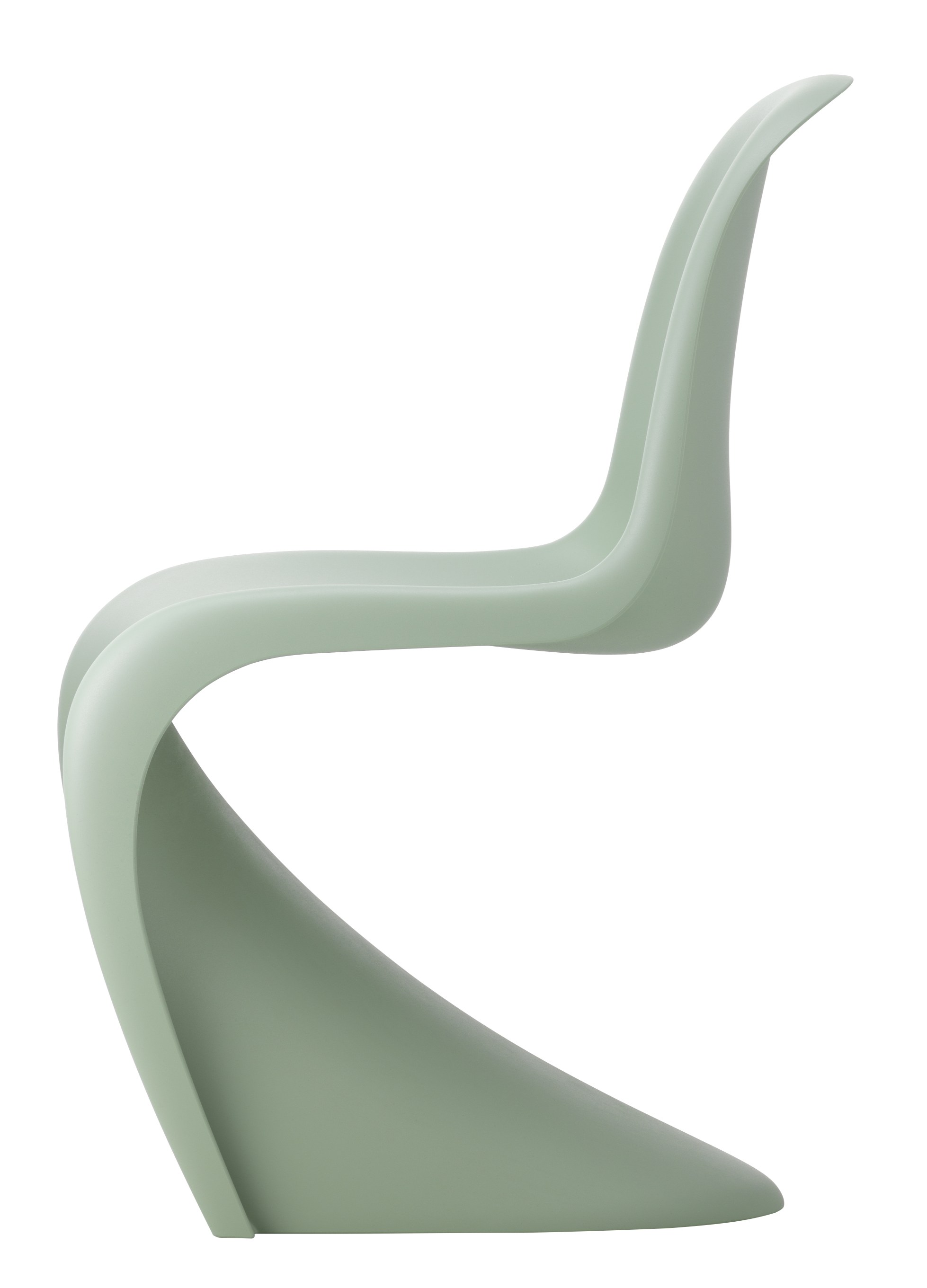Panton Chair Kunststoff Stuhl Vitra Soft mint NEUE HÖHE