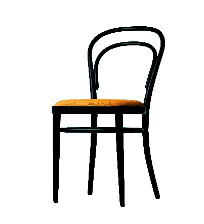 214 P / 214P Bugholzstuhl - Kaffeehausstuhl Thonet