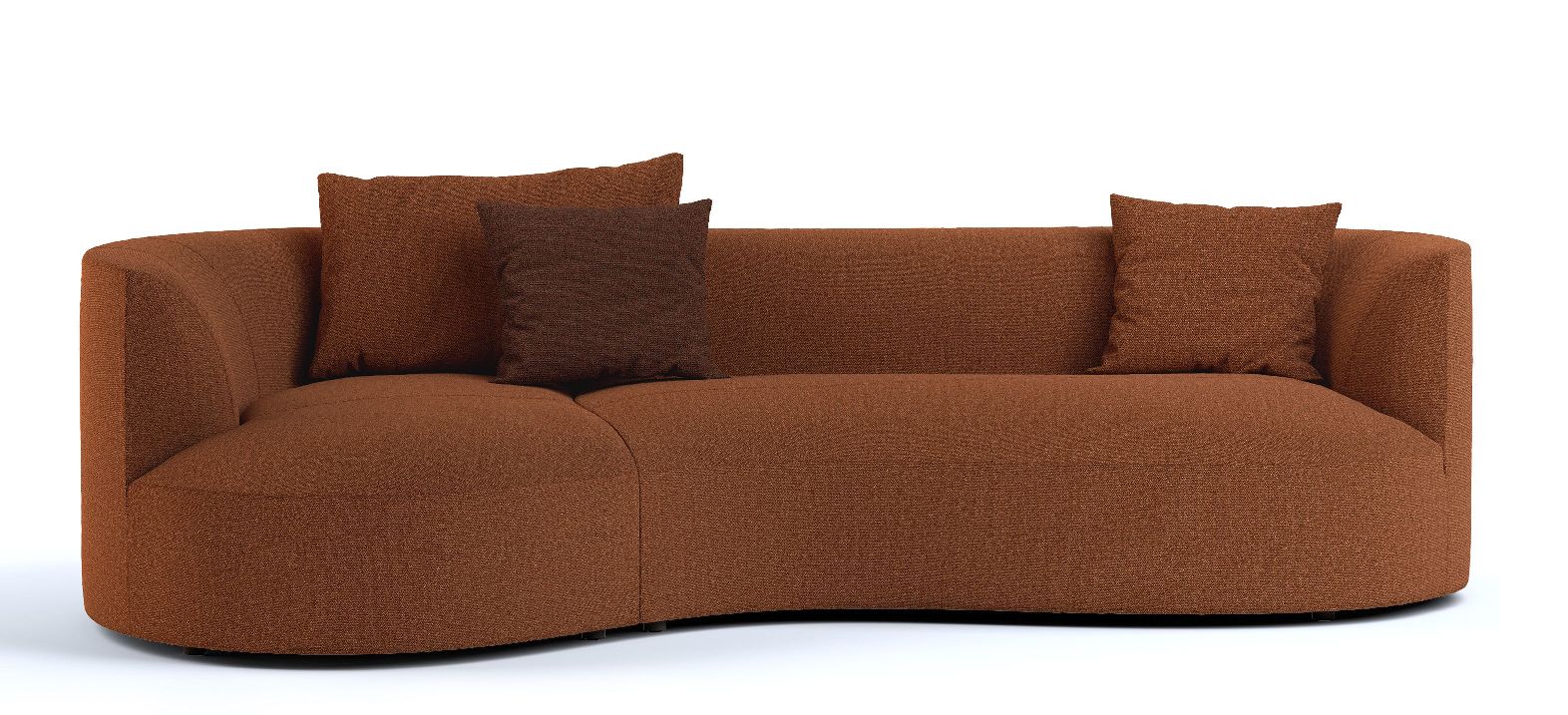 Siwa Sofa mittel mit Liege Cor