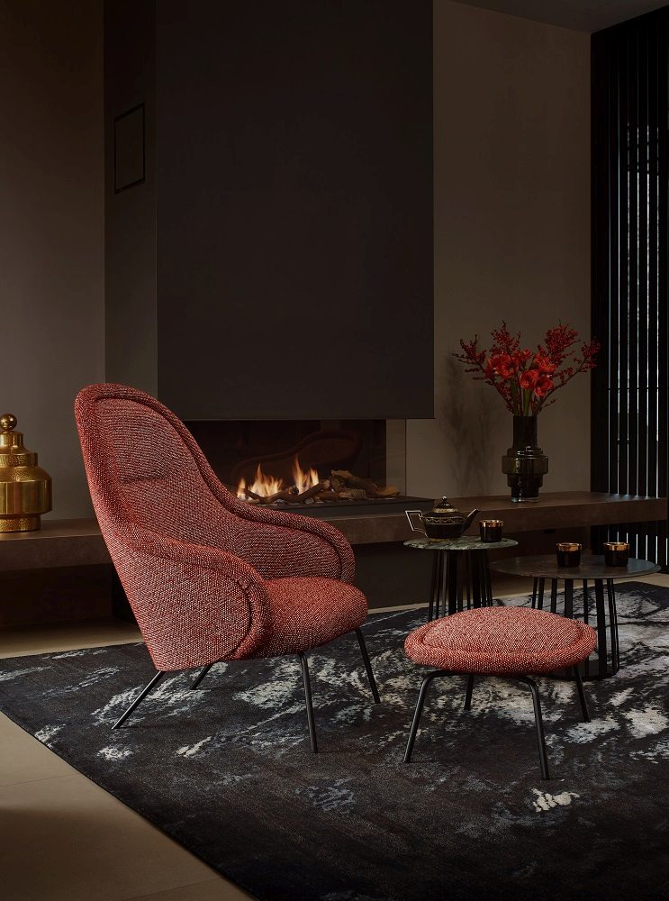 Ona Lounge Chair High Sessel Freifrau Manufaktur