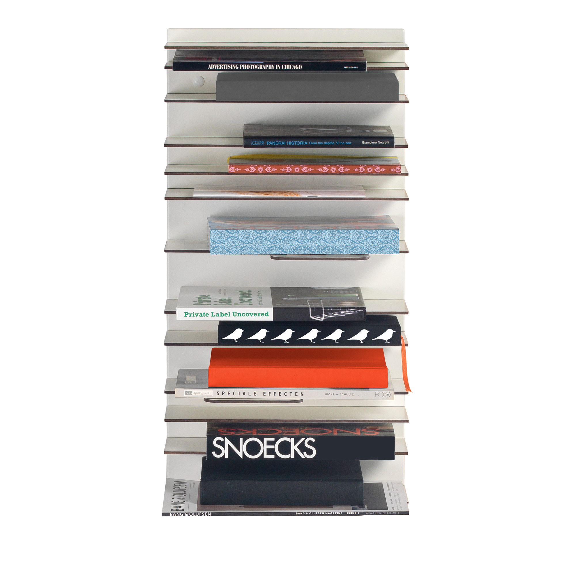 Paperback Bücherregal Spectrum weiß 60x60 cm Paperback Bücherregal Spectrum weiß 60x60 cm