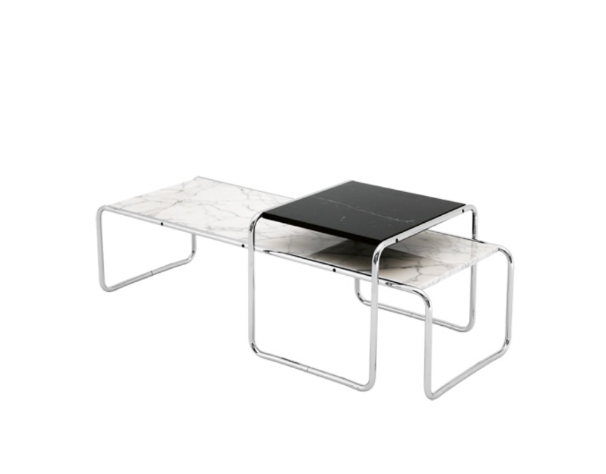 Laccio 2 Couchtisch groß schwarz, anthrazit Knoll International - QUICK SHIP