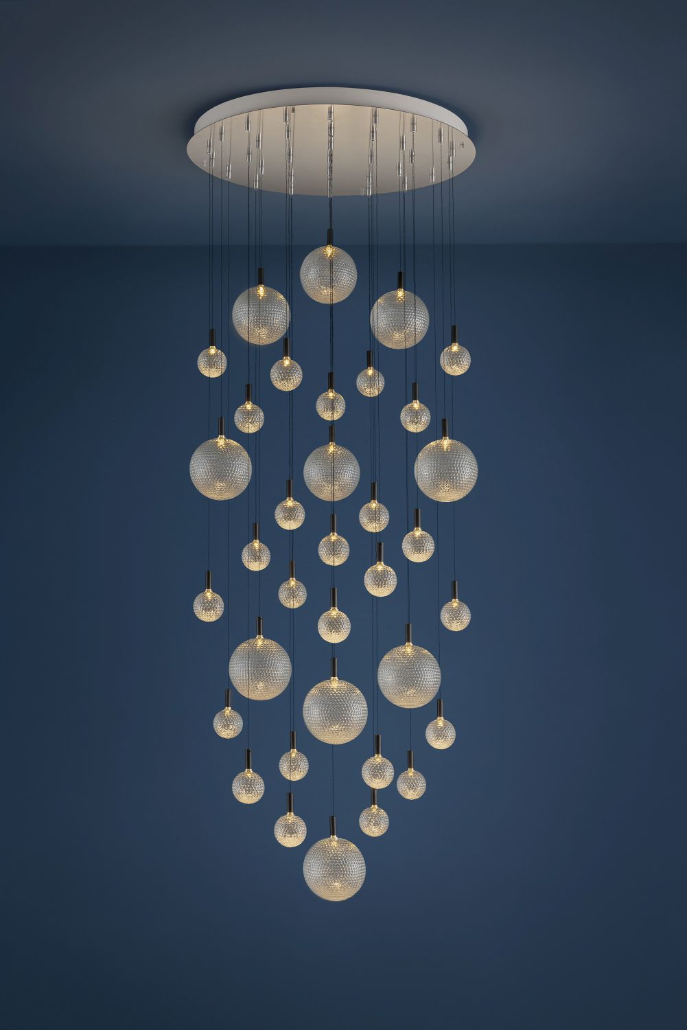 Par 18 Chandelier Hängeleuchte Catellani & Smith 25x 16 cm - 10x 8 cm